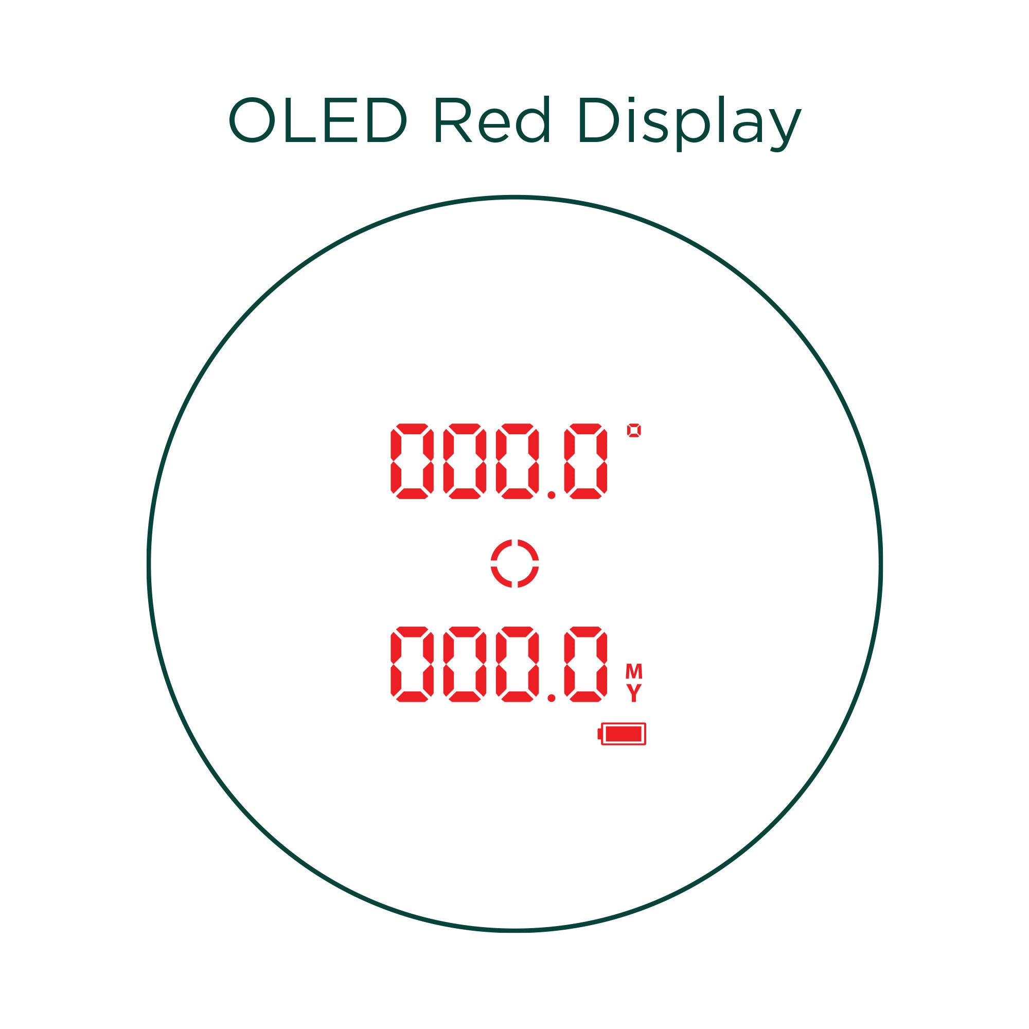 Alpen Crestone XP 7x24 OLED Laser Rangefinder — product view 2