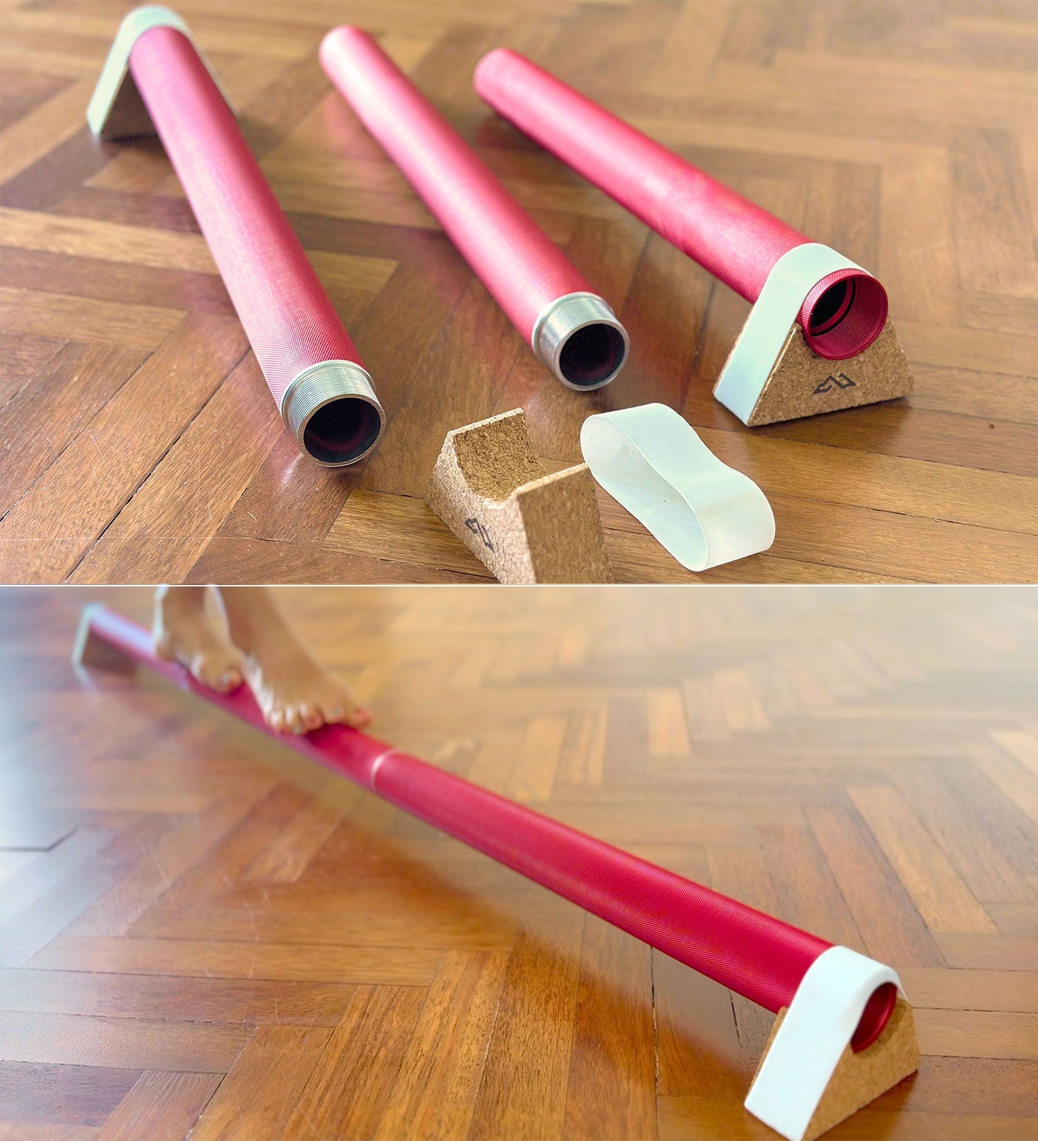 NeuroBeam Modular Barefoot Balance Beam by Muscle Mountain
