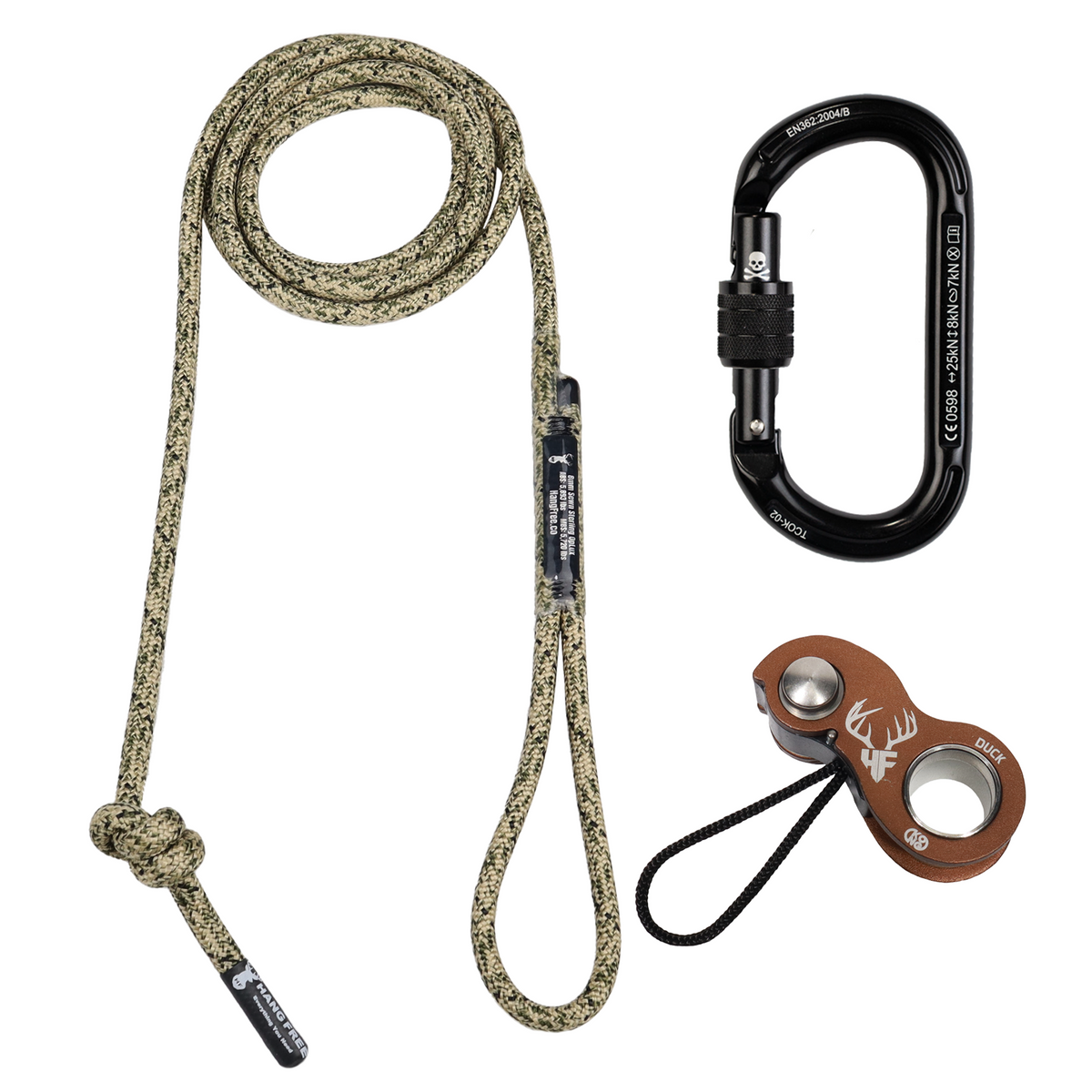 Hang Free 8mm OpLux Deluxe Sewn Tree Tether & Lineman's Belts — view 2