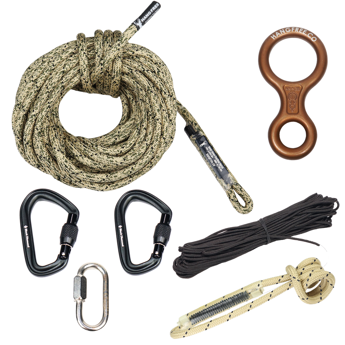 Hang Free 8mm OpLux Standard One Stick/Rappel Kit