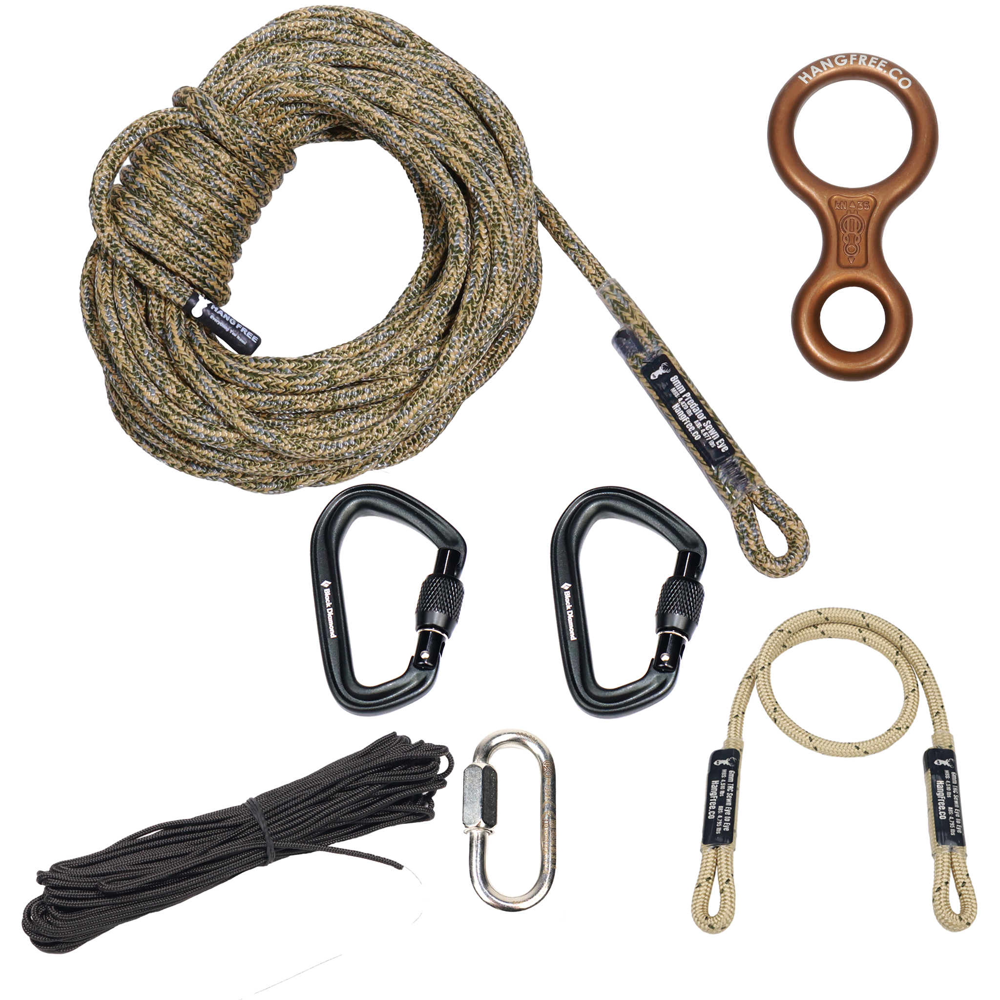 Hang Free 8mm Predator™ Standard One Stick/Rappel Kits — view 3