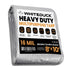 White Duck 8’ x 10’ Super Heavy Duty Poly Tarp