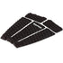 DORSAL Five 5 Piece EVA Surfboard Deck Traction Pads with Kicker Tail for Stomp Skimboards, Surf Boards, Fish Board, Funboard Black/White - view 2