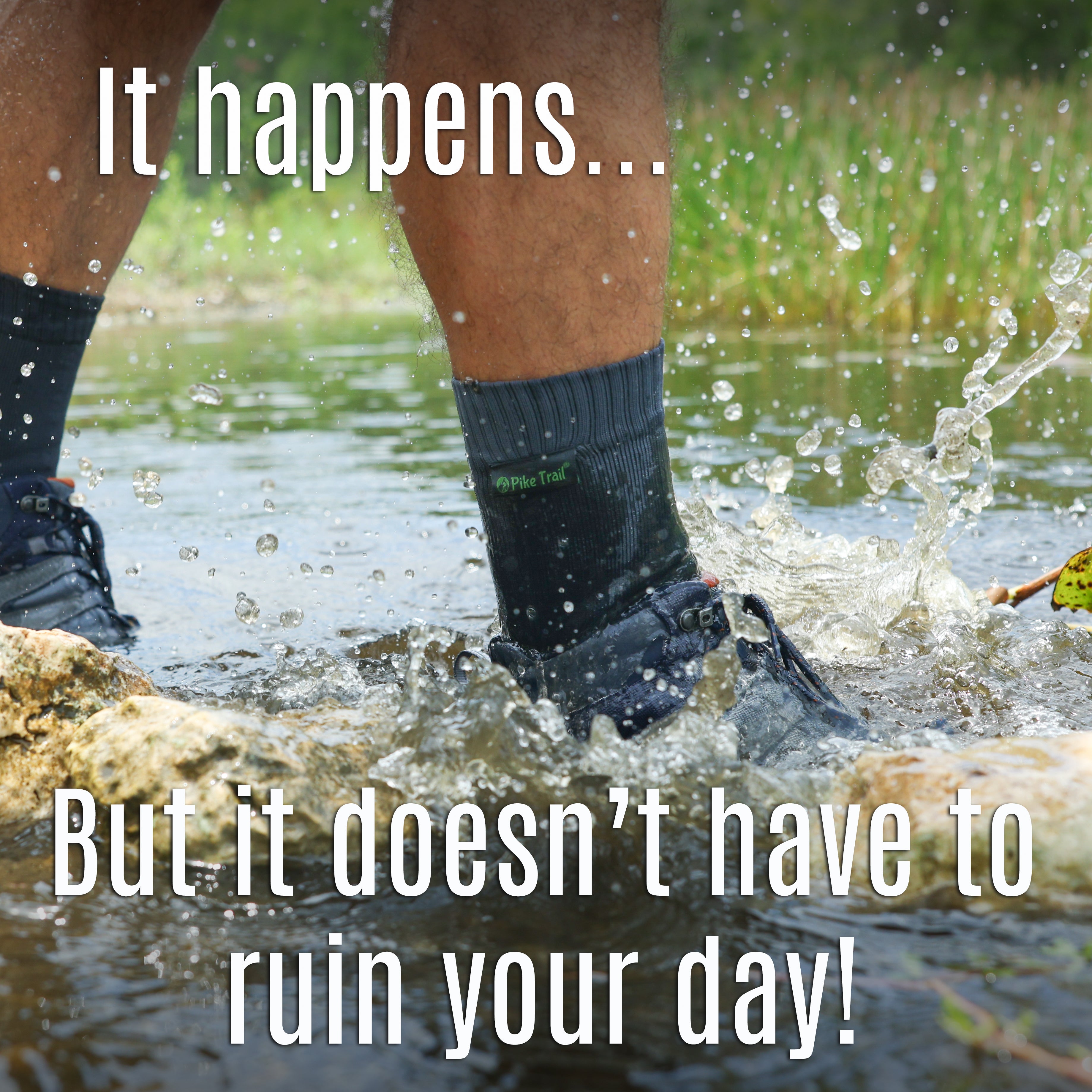 Pike Trail Waterproof Breathable Socks by Pike Trail