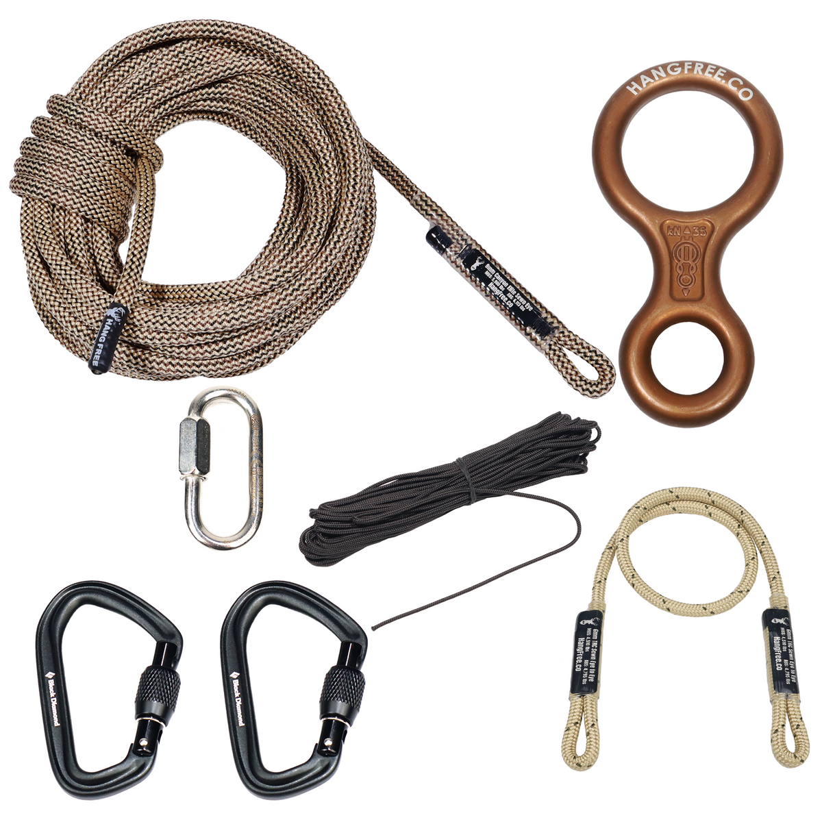 Hang Free 9mm 'Ghost' Standard One Stick/Rappel Kit