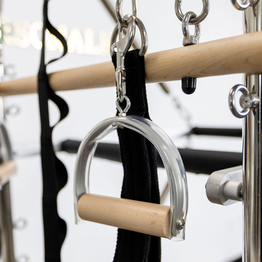 PersonalHour Durable Pilates Handles - Premium Aluminum and Natural Wood Design — product view 1