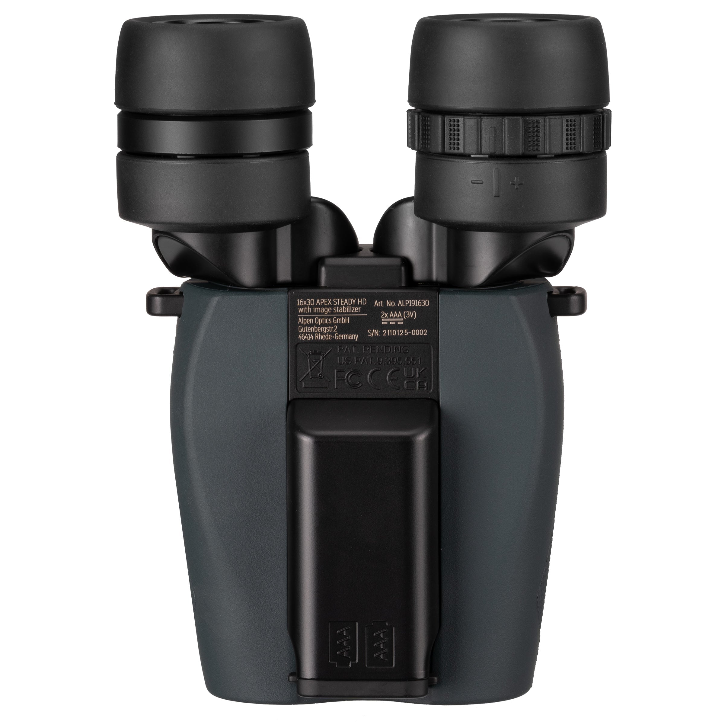 Alpen Apex Steady 16x30 HD Binoculars with Image Stabilization — product view 6