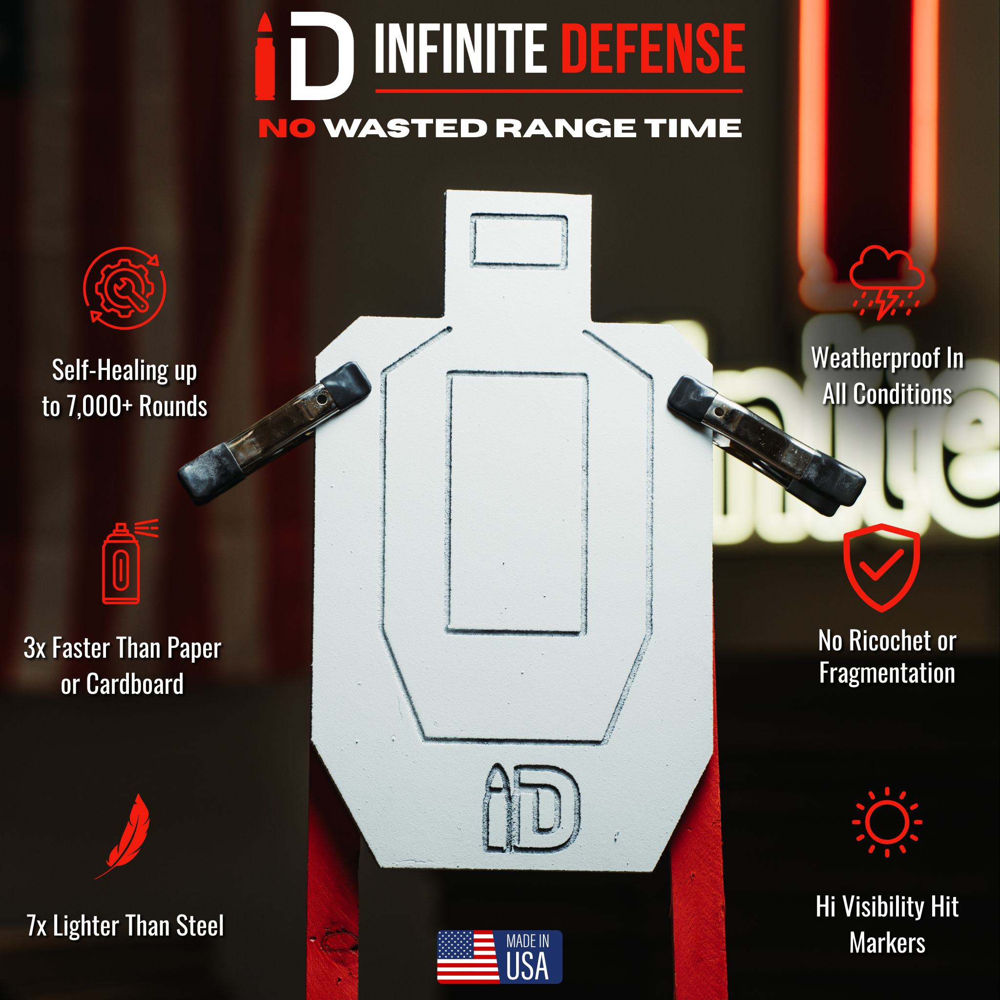2/3 IPSC Infinity Target - view 3