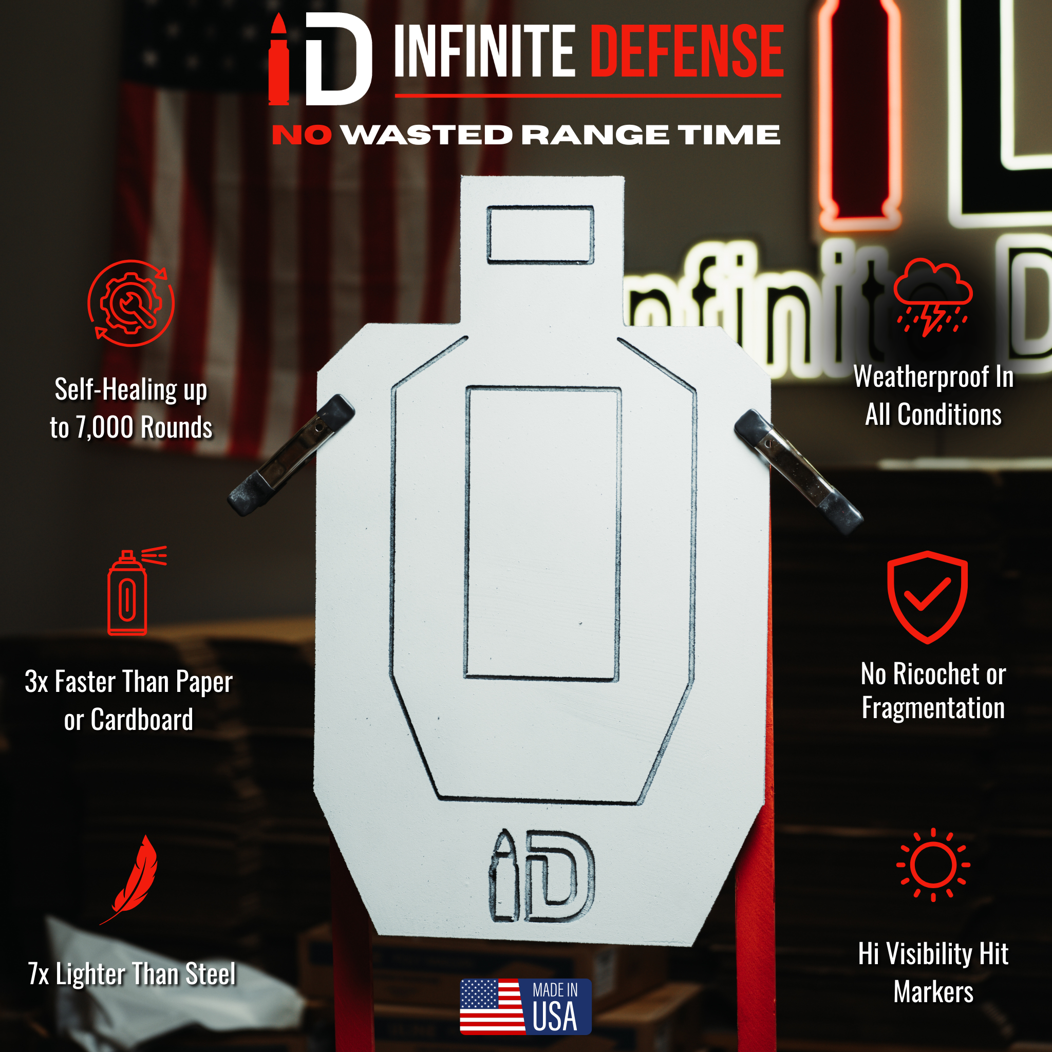 Infinity Target - USPSA/IPSC - view 3