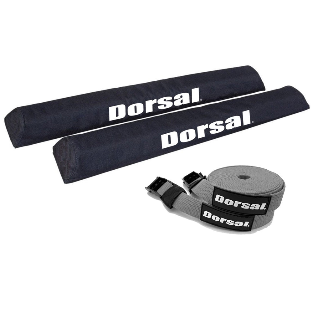 DORSAL Aero Roof Rack Pads with 15 ft Surf Straps - Pack of 4 for Car Surfboard Kayak SUP Long - view 8