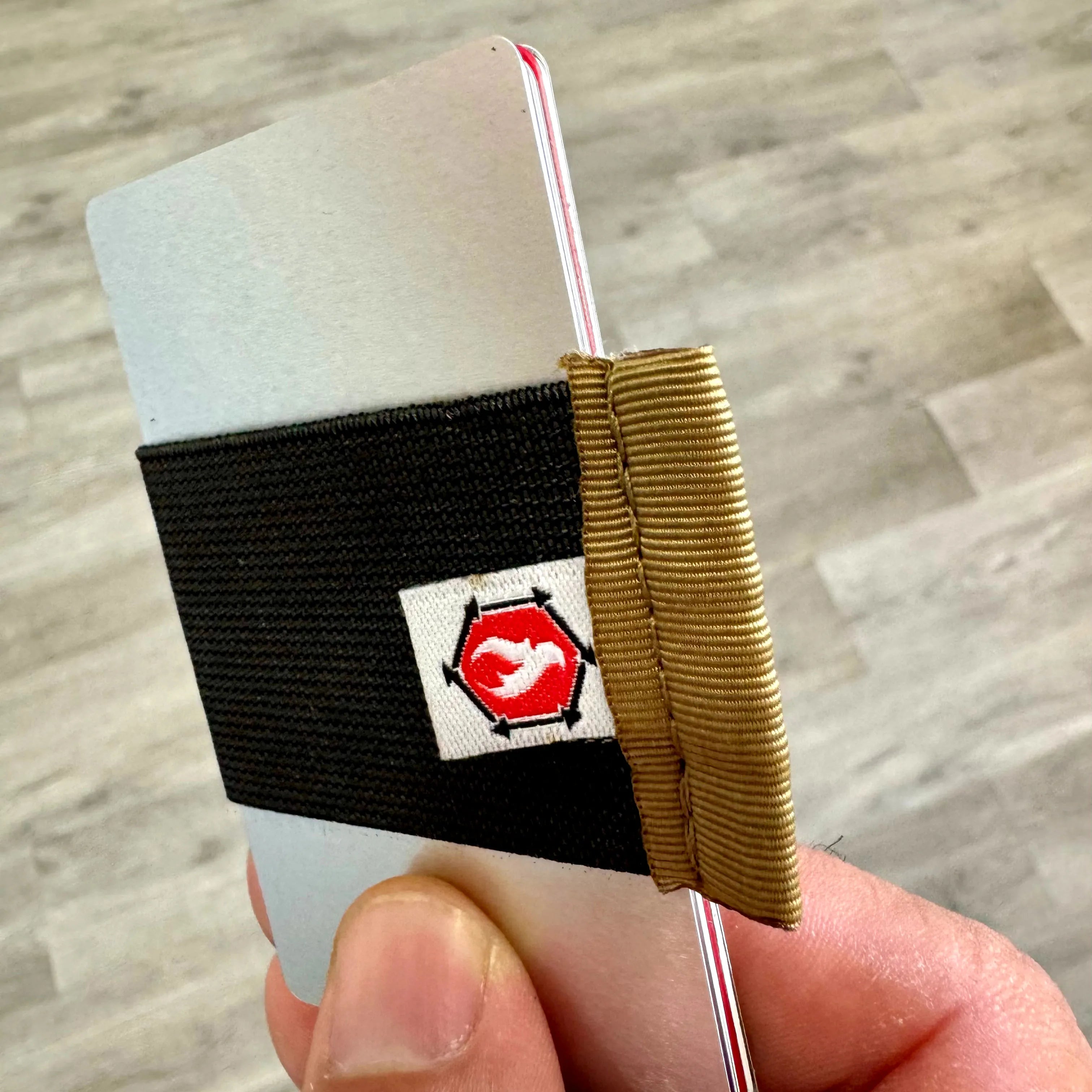 Recycled Firefighter Aluminum RFID Blocker Card - 2 Pack — product view 3