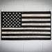 Recycled Firefighter American Flag - Combat Boot Leather - Second Amendment — product view 2