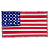 Recycled Firefighter American Flag - Fire Hose & Arid Border — product view 1