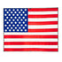 Recycled Firefighter American Flag - Fire Hose - Extra Large — product view 1