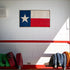 Recycled Firefighter American Flag - Fire Hose - Texas State — product view 2