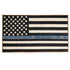 Recycled Firefighter American Flag - Fire Hose - Thin Blue Line — product view 1