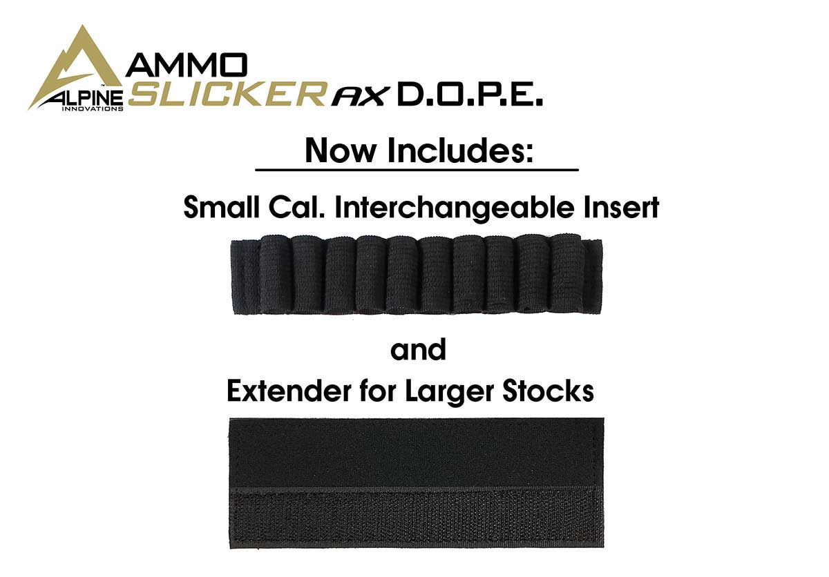 Alpine Ammo Slicker AX Cartridge Pouch with Dope Sheet Window