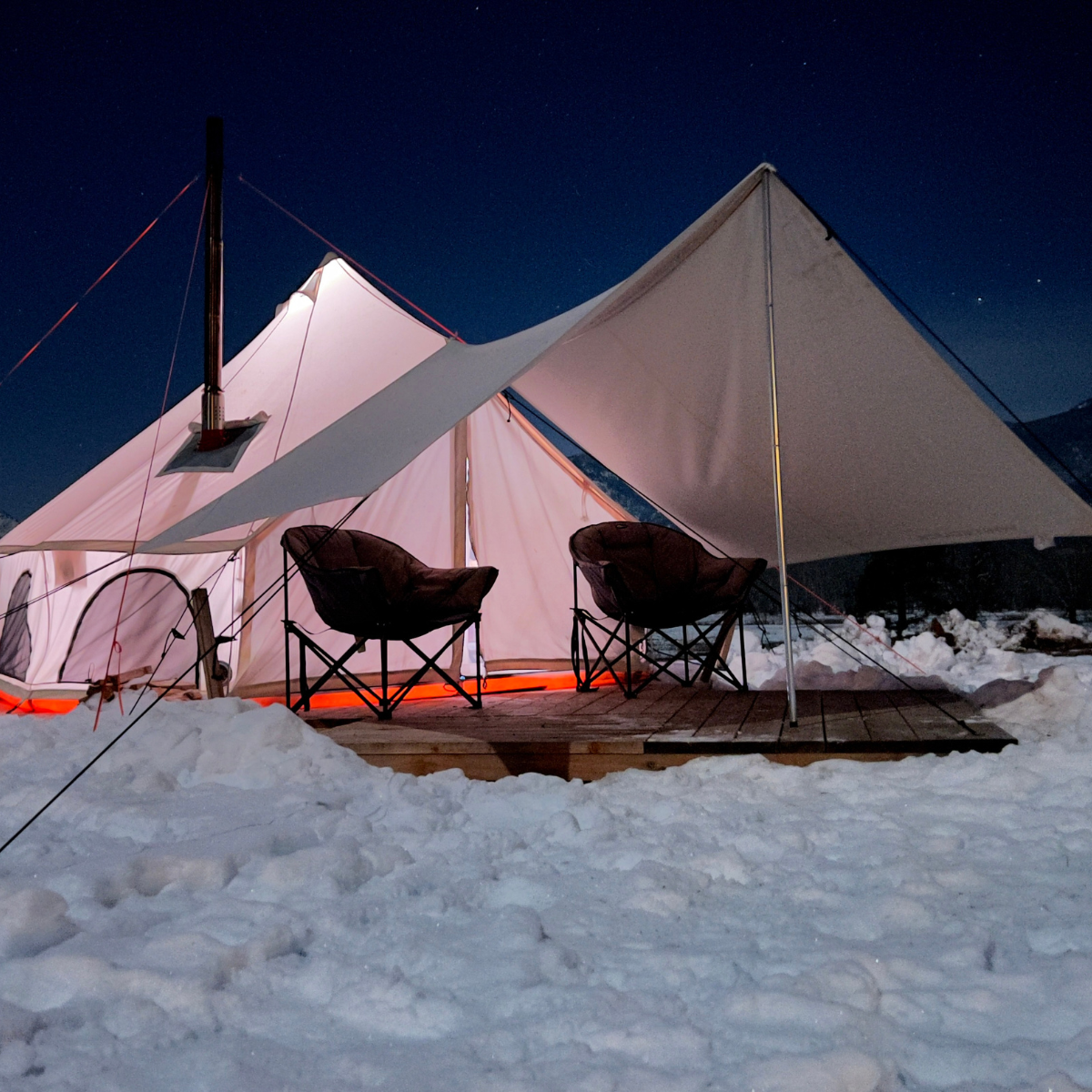 White Duck Avalon Bell Tent Awning