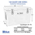 Blue Coolers 100 Quart Ark Series Roto-Molded Cooler