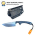 Outdoor Element Scout Feather Adventure Survival Knife