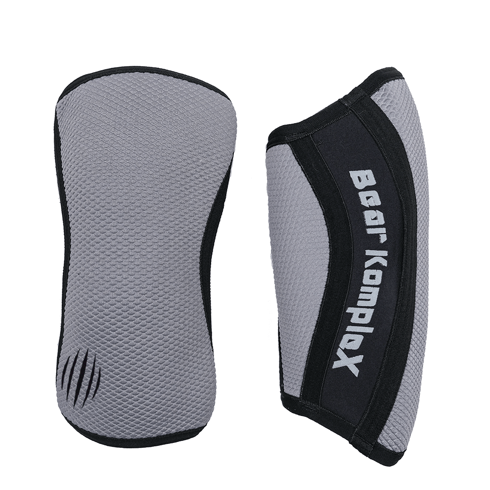 Bear KompleX Knee Sleeves - Grey Sharkskin by Bear KompleX