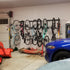 Blackstone Wall Mounted Bike Storage Rack | 8 Bikes | Black - product view 4