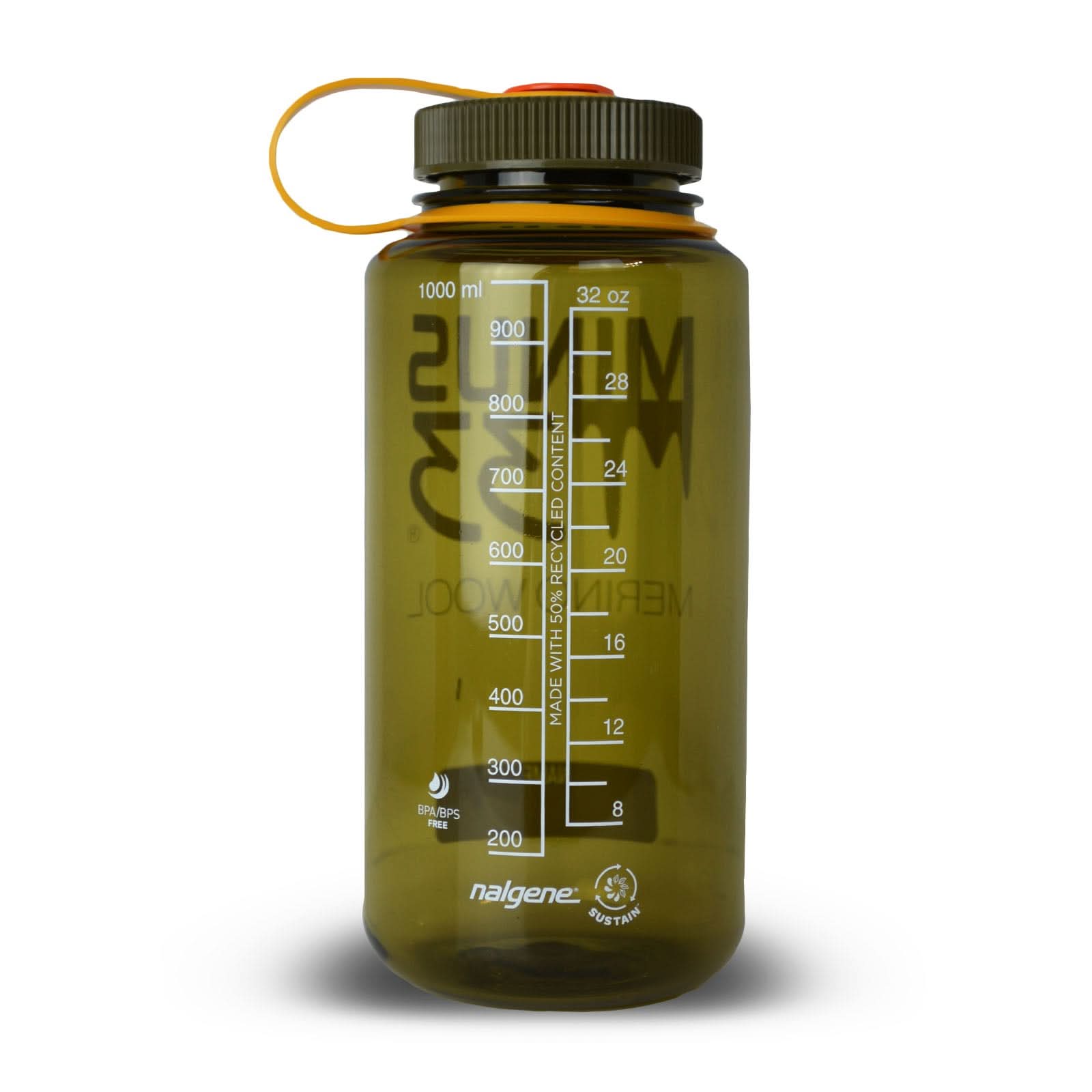 M33 - Nalgene Wide Mouth Bottle - Minus33 Merino Wool Clothing