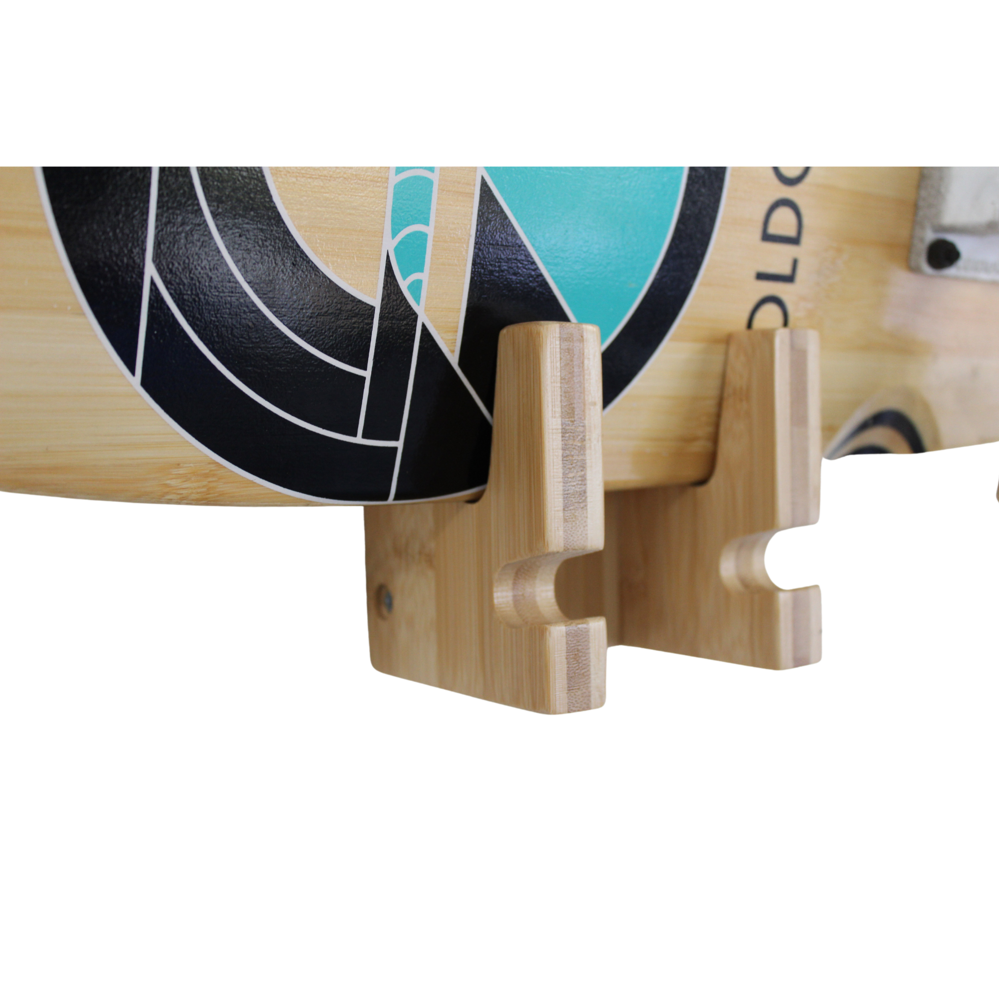 COR Surf Bamboo Skate & Snowboard Wall Rack — view 3