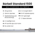 Barbell Standard Barbell & Weight Sets - view 4