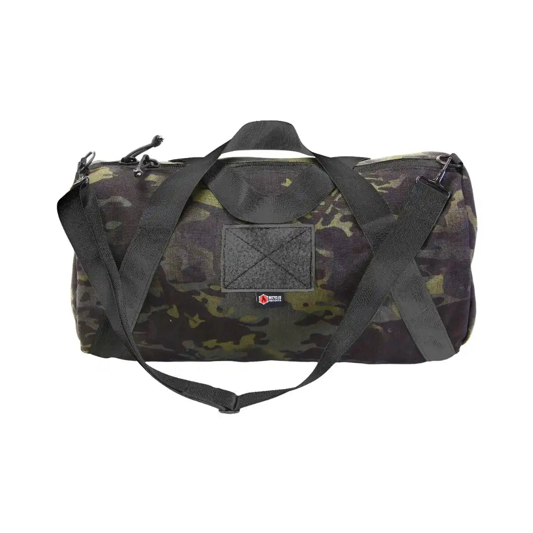 Recycled Firefighter Barrel Duffle Bag 500D — product view 1