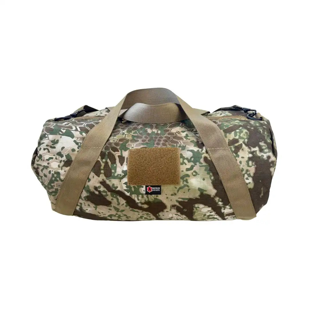 Recycled Firefighter Barrel Duffle Bag 500D — product view 2