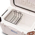 Blue Coolers Accessory Kit Cobalt - Divider/Cutting Board, Basket, Lock, Light, & Plug for Cobalt Coolers