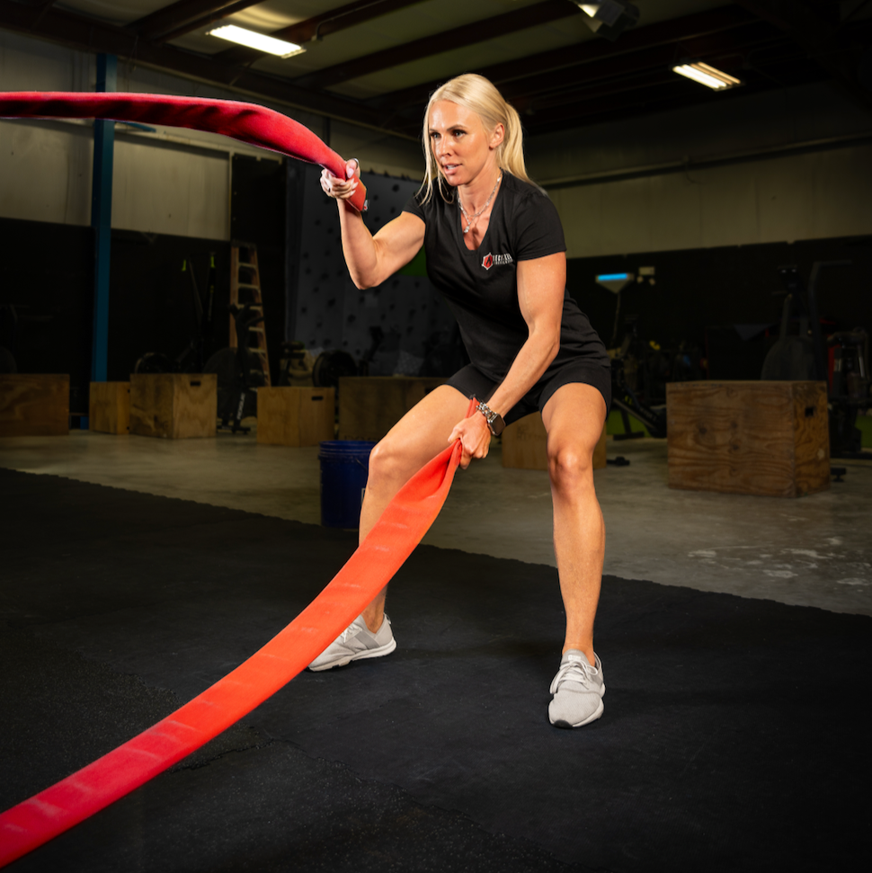Recycled Firefighter Battle Rope - Battalion — product view 6