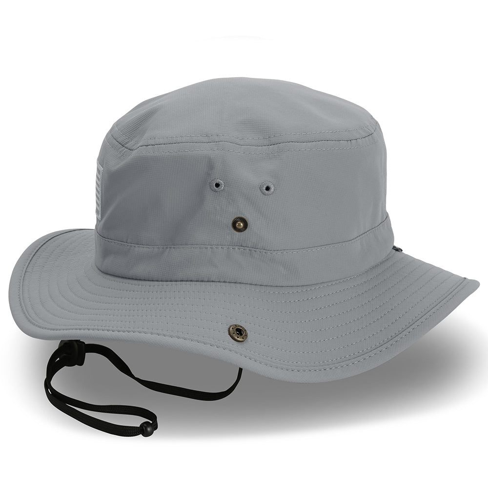 Bayou Full Brim American Flag Boonie Hat (Floats) by Paramount Outdoors