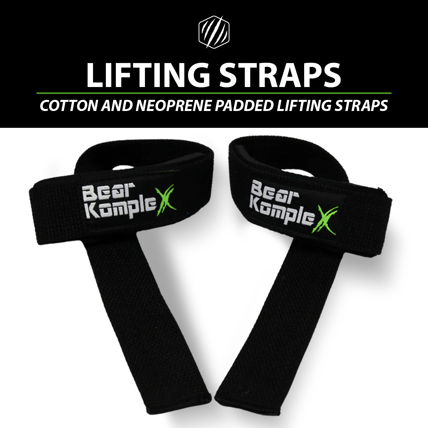 Bear KompleX Lifting Straps (Pair) by Bear KompleX