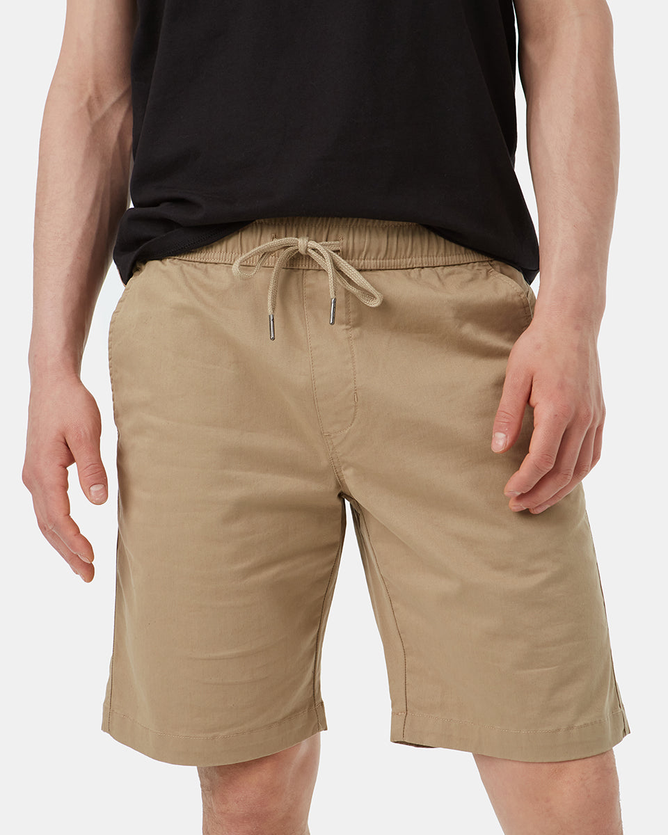Tentree Twill Classic Short - Khaki