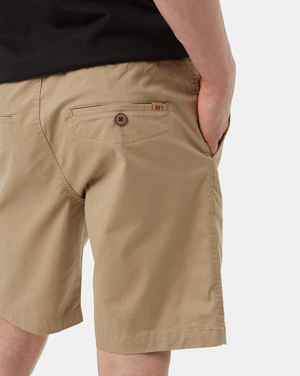 Tentree Twill Classic Short - Khaki
