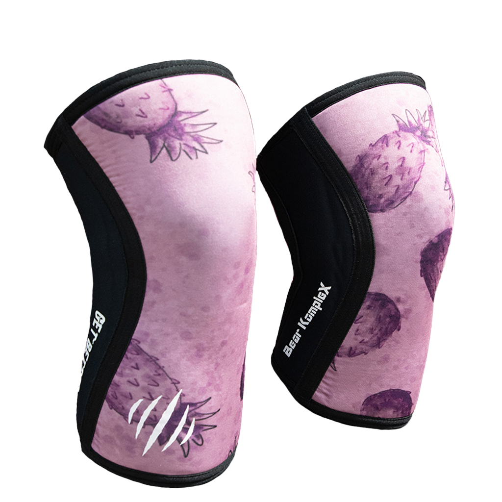 Bear KompleX Knee Sleeves - Bethany Flores Signature Pineapple by Bear KompleX