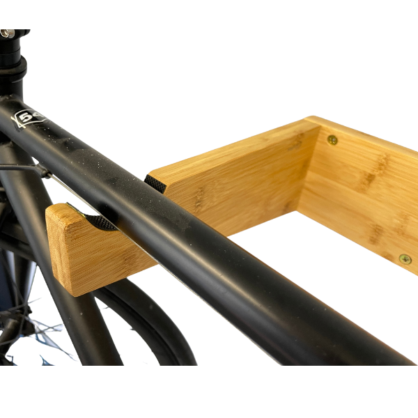 COR Surf Bamboo Bike Mount with Removeable Shelf — view 2