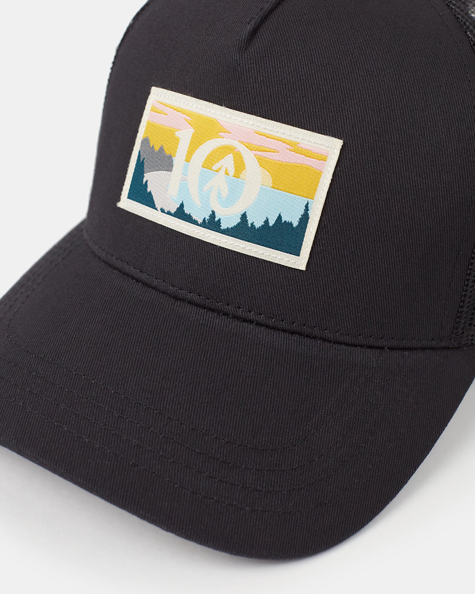 Tentree Bay Altitude Hat - Meteorite Black Golden Apricot