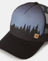 Tentree Juniper Altitude Hat - Meteorite Black White