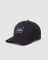 Tentree Seaforestation Peak Hat - Meteorite Black Sea Blue