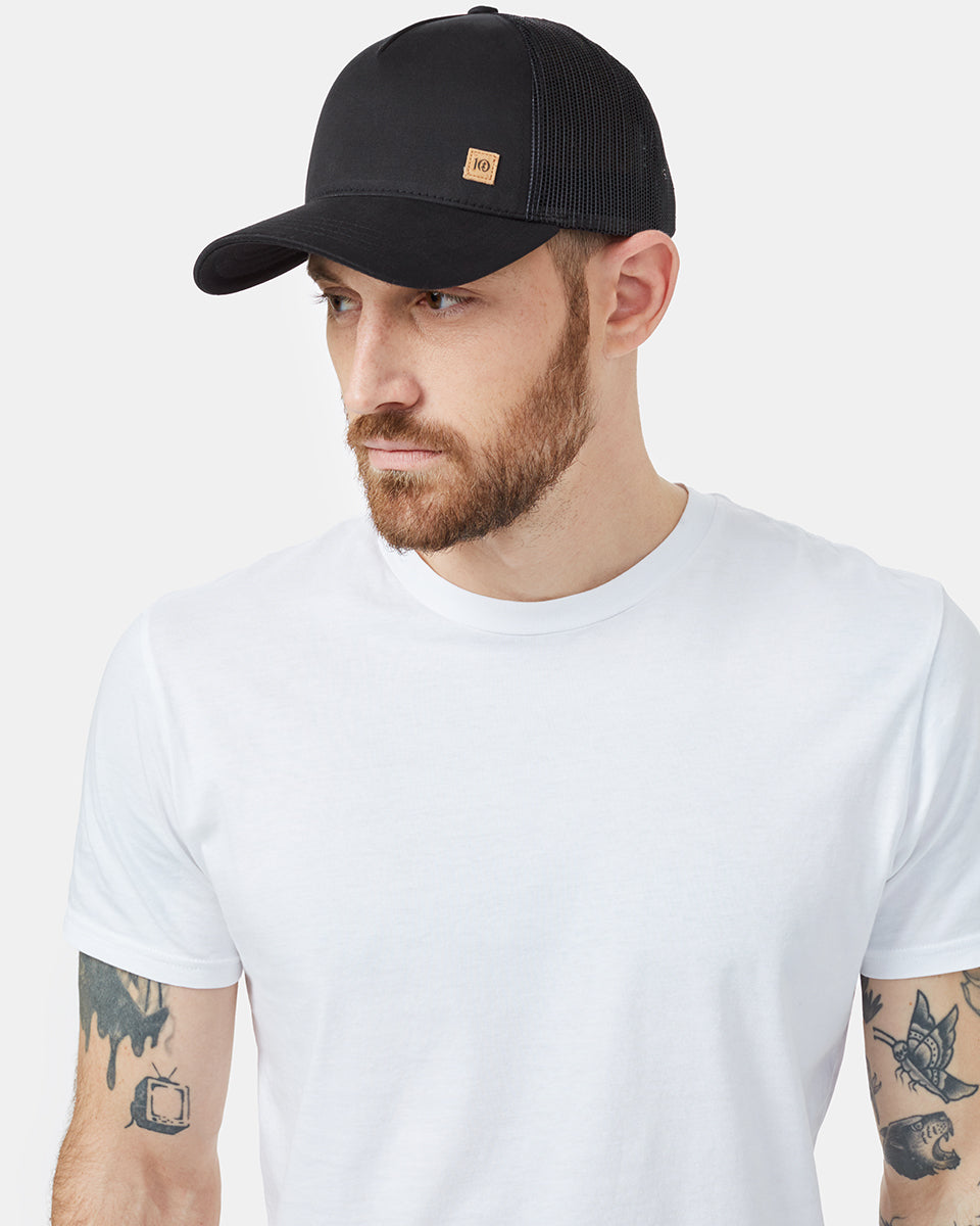 Tentree Stretch Twill Altitude Hat - Meteorite Black