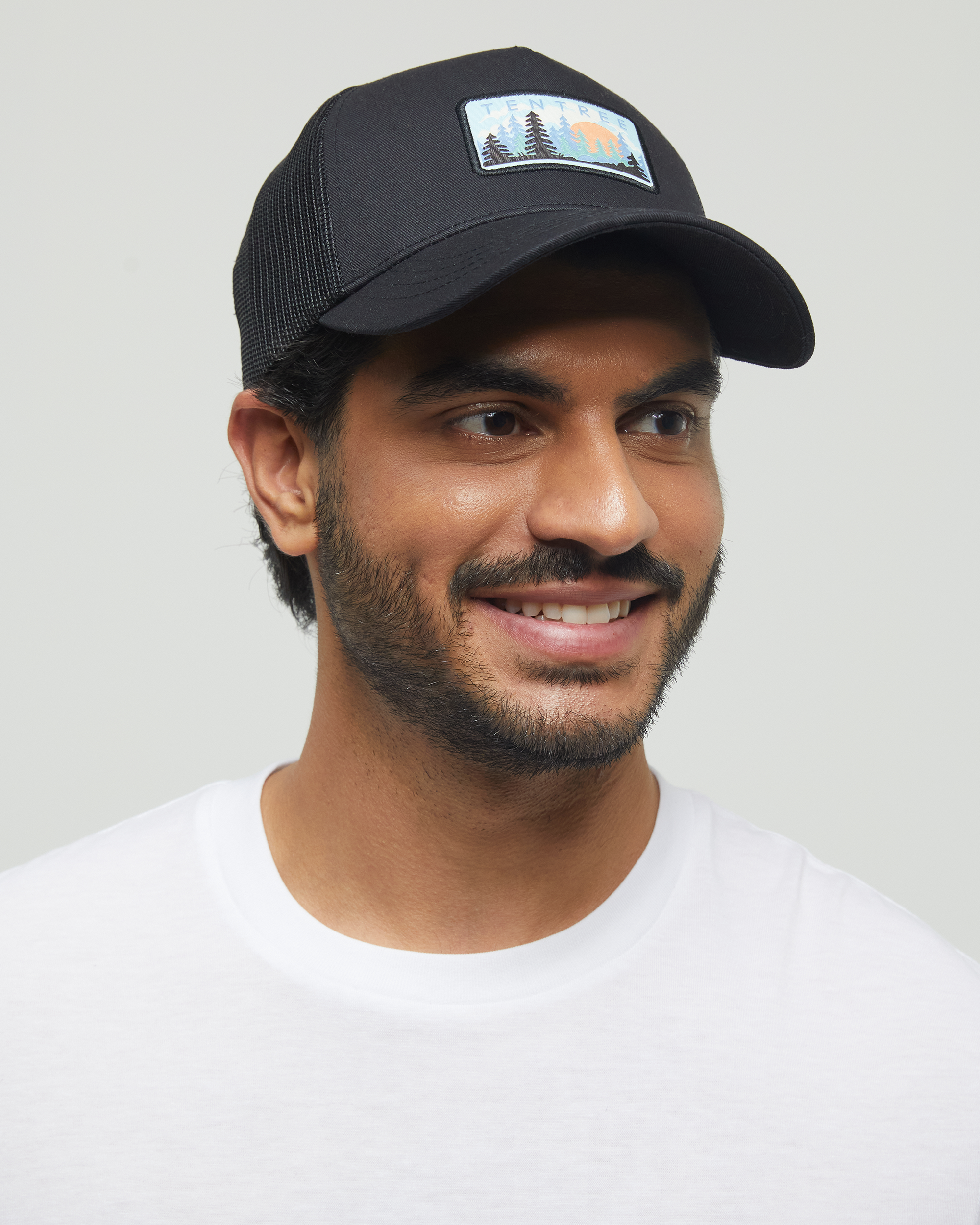 Tentree Forest Sun Altitude Hat - Meteorite Black Blue Shadow