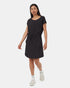 Tentree Women's InMotion Shortsleeve Dress - Meteorite Black