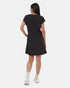 Tentree Women's InMotion Shortsleeve Dress - Meteorite Black
