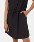 Tentree Women's InMotion Shortsleeve Dress - Meteorite Black