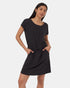 Tentree Women's InMotion Shortsleeve Dress - Meteorite Black