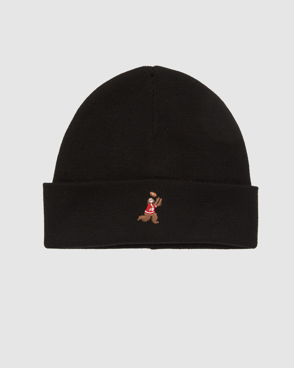 Tentree Kurt Sasquatch Beanie - Meteorite Black Football