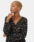 Tentree Women's Willows Dress - Meteorite Black Blossom